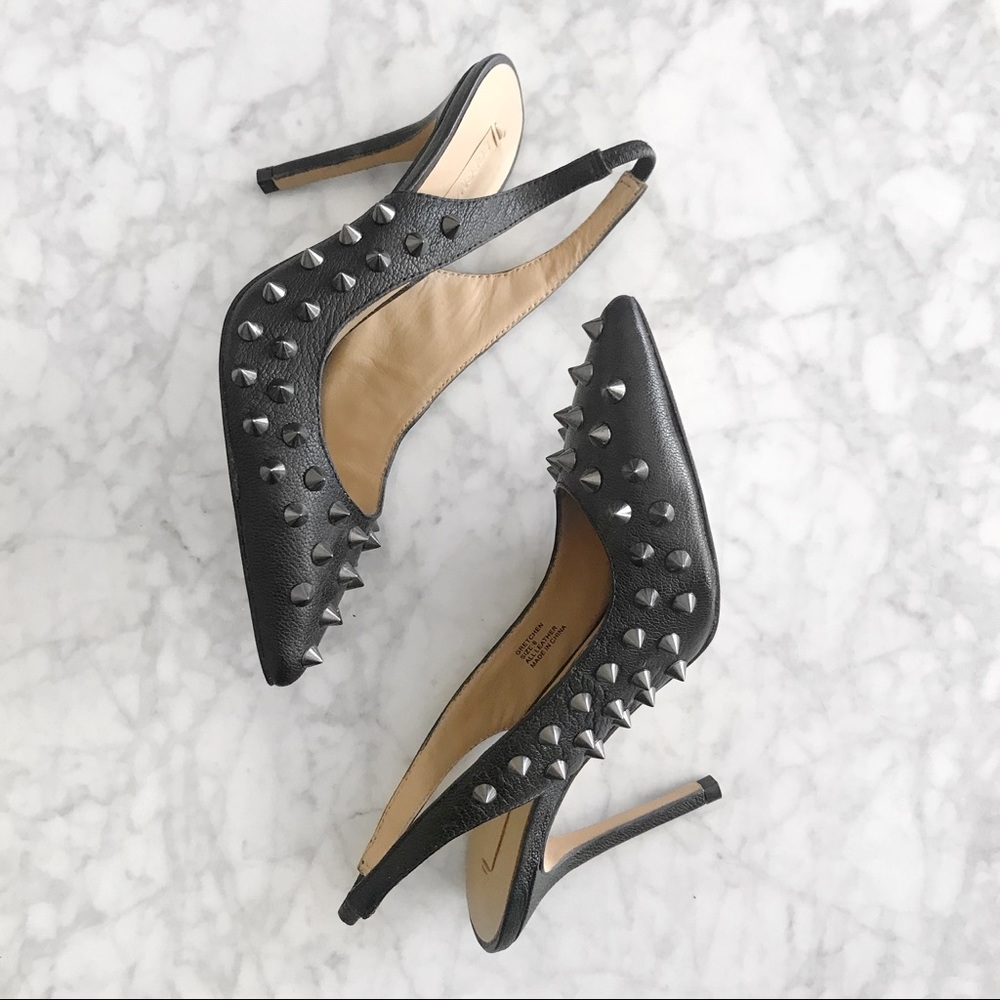 BCBG MaxAzria Gretchen Spike Slingback Heels